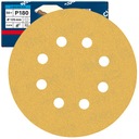 НАЖДАЛЬНАЯ БУМАГА Диск на липучке, Диск BOSCH 125ммP180