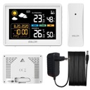 BEZPRZEWODOWA STACJA POGODOWA HIGROMETR TERMOMETR ZEWNĘTRZNY CZUJNIK POGODY