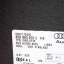 AUDI Q3 F3 83A863879E BACK LEFT MAPS TRUNK  photo 7