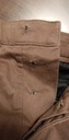 Hnedé chinos so zúženými nohavicami defekt W36 L30 Strih chinos