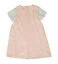 KD122A Trapezowa sukienka PL rozmiar 110/116 Kolor różowy