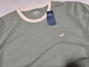 HOLLISTER t-shirt szałwiowy advanced stretch XXL Marka Hollister