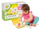 TOMY HAPPY EGGS Сортировщик яиц со звуком для малышей