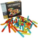 Magnetické kocky LED magnetic sticks veľké svietiace tyčinky pre malé dz Hrdina Minionky