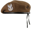 POLSKI BERET WOT WOJSKOWY WEŁNIANY TŁOCZONY 59cm Rozmiar 59