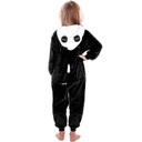 PYŽAMO KIGURUMI OVERAL PANDA 120 cm ONESIE JEDNODIELNE PRE DETI Dĺžka dlhá