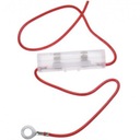 СТЕКЛЯННЫЙ КОРПУС ПРЕДОХРАНИТЕЛЯ С КАБЕЛЕМ, длина 52 см