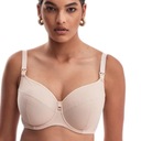 BIUSTONOSZ DO KARMIENIA CIĄŻOWY ALLES MIĘKKI SOFT MAMA DOTS 02 BEŻ 85K