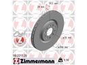 DISCOS PARTE DELANTERA ZIMMERMANN 110.2217.20 