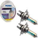 BOSMA H4 12V 60/55W СИНИЕ ЛАЗЕРНЫЕ ЛАМПОЧКИ 2 ШТ.