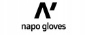 Napo Gloves WOOL Pánske zimné rukavice čierne/granátové veľ. S Druh prstové