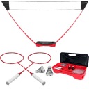 НАБОР ДЛЯ БАДМИНТОНА В ПОЛНОМ ПОРТАТИВНОМ ЧЕМОДАНЕ