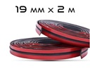 Самоклеящийся уплотнитель с клином для автомобильных стекол и окон #Universal Rubber