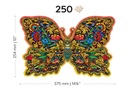 Drevené puzzle Royal Wings 250 dielikov. Počet prvkov 250