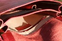 Pánska kožená taška cez rameno poštárka malá červená talianska Pohlavie Unisex výrobok