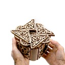 Drevený model Mystery Box 3D puzzle pre vlastnú montáž Wooden.City Značka WoodenCity