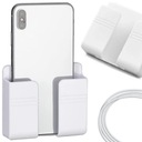 НАСТЕННЫЙ КРОНШТЕЙН ПОДСТАВКА ДЛЯ ЗАРЯДНОГО УСТРОЙСТВА ТЕЛЕФОНА СМАРТФОНА ПУЛЬТ ДИСТАНЦИОННОГО УПРАВЛЕНИЯ КЛЕЯЩИЙСЯ