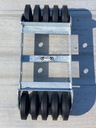 Транспортировочные ролики Сервисная транспортная тележка Под сломанным колесом Световой порог