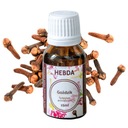 Эфирное масло гвоздики, пряный аромат, натуральный эффективный Hebda 15 мл