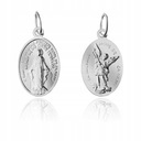 МЕДАЛЬ СВЯТОЕ ЧУДО, АРХАНГЕЛ, СЕРЕБРО