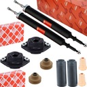 2 ЗАДНИХ АМОРТИЗАТОРА TRW для BMW E90 E91, НАКЛАДКИ + ПОДУШКИ FEBI