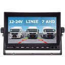 Монитор AHD MVS 7 BASIC 12 В, вход 24 В для 3 камер