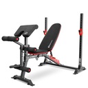 Тренажерна лава регульована для штанги молитовна стійка міцні підставки