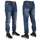 Мужские джинсы-джоггеры Ш:32 82 CM темно-синие