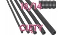 ПЕСЕЛЬ СЭМ. ТРУБА ГОФРИРОВАННАЯ 18/14 мм ОБРЕЗ ПРОФ.1м
