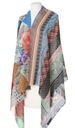 Laura Verdiani Весенний шарф PACCHWORK из шерсти