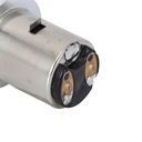 LEMPUTĖ LED MOTOCIKLAS MOTOR BA20D H6 S2 3000LM nuotrauka 4