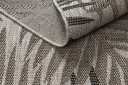 КОВЕР СТРУННЫЙ 120x170 LEAVES серый бежевый DEV901