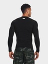 KOSZULKA MĘSKA UNDER ARMOUR LONGSLEEVE TERMOAKTYWNA SZYBKOSCHNĄCA 1361524 Dekolt okrągły