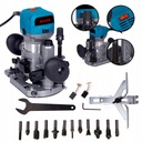 МОЩНЫЙ ФРЕЗЕРНЫЙ СТАНОК 2000ВТ 6/8ММ + 12 ФРЕЗ