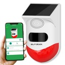 Умная уличная солнечная PIR-сигнализация Tuya