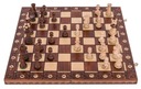 КВАДРАТ - КОНСУЛ ЛЮКС деревянные шахматные фигуры - 48 x 48 см