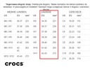 Crocs GRANATOWE buty japonki klapki Kadee II 37-38 Materiał zewnętrzny tworzywo sztuczne