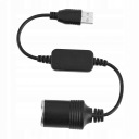 ПЕРЕТВОРЮВАЧ АДАПТЕРА ГНІЗДА ПРИКУРЮВАЧА USB 5V 2A NA 12V  (18482800577) фото min 13