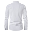 Colo pánska košeľa ležérny dlhý rukáv regular len veľkosť L Dominujúca farba biela