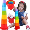 PYRAMID TOWER CUPS ВЕДРО С ПЕСКОМ для детей