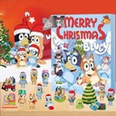 Stitch Star Baby Vianočný adventný kalendár Blind Box Tvar obdĺžnik
