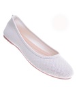 Белые ажурные женские туфли балетки балетки весенние туфли 11274 38