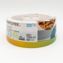 Memorex CD-R LIGHTSCRIBE COLOR 20szt. cake box Pojemność 700 MB