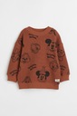 H&M BLUZA Z WAFLOWEJ DZIANINY DRESOWEJ DISNEY Marka H&M