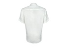 TOMMY HILFIGER pánska košeľa, biela, ľanová, L Veľkosť L
