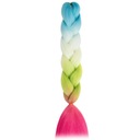 Синтетическая коса СИНТЕТИЧЕСКИЕ ВОЛОСЫ Наращивание Для кос ЦВЕТНЫЕ