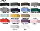Abażur stylowy E27 50 kolorów kwadrat klosz elegancki