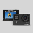 Спортивная камера 4K Kruger&Matz Vision L400, аксессуары для камеры, комплект дистанционного управления
