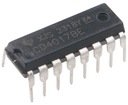 CD4017B Десятичный счетчик Джонсона DIP16 /1910 г.