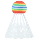 Komplet 3x Lotki Nylonowe NILS Do Gry W Badmintona Kolorowe Waga produktu z opakowaniem jednostkowym 0.04 kg
